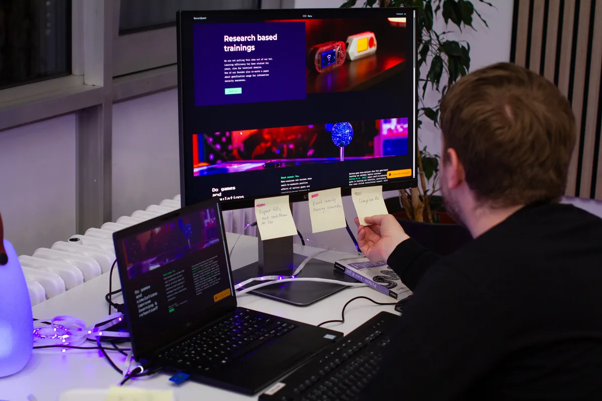 Beat the Clock — threat-hunting game in a seeded office environment